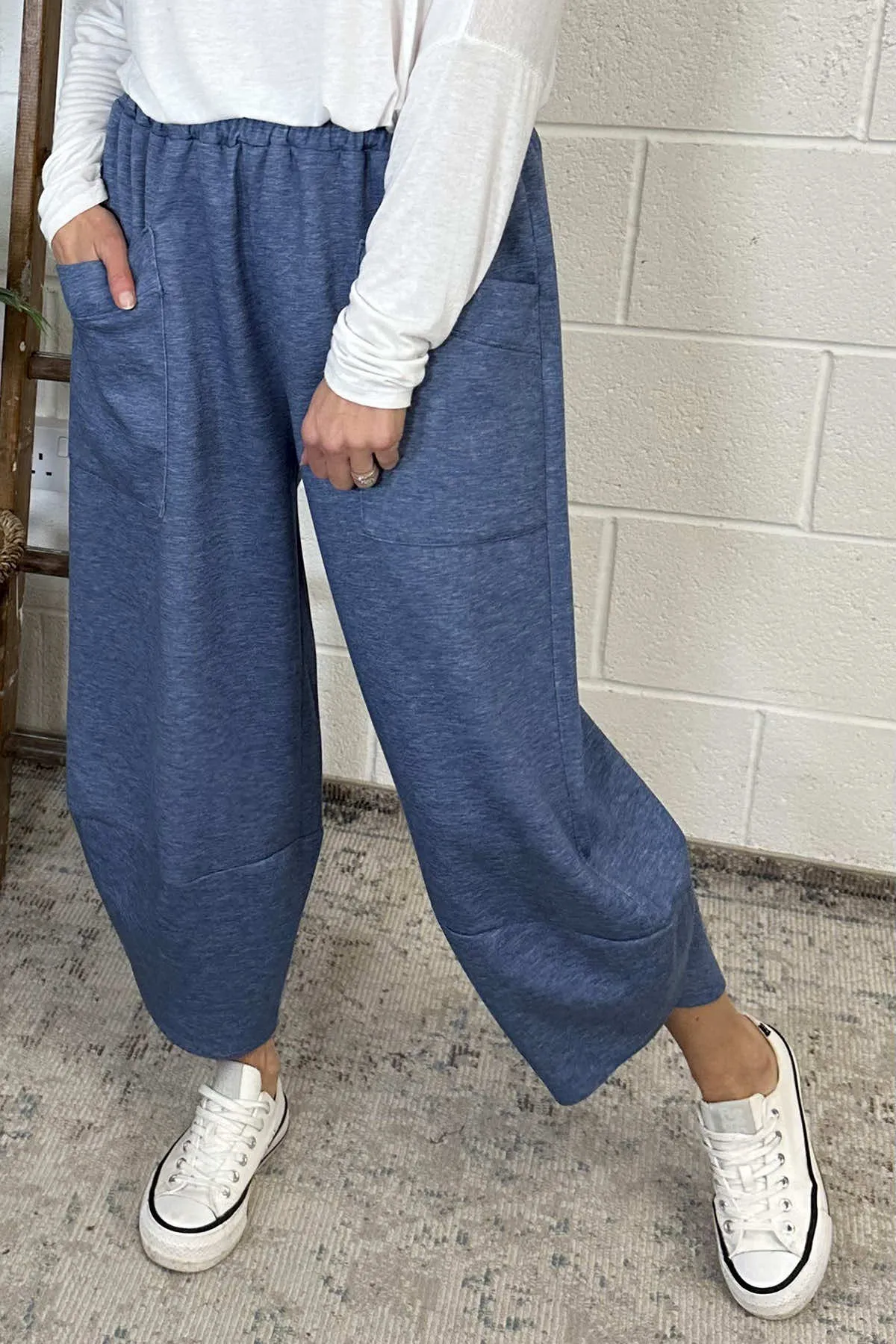 Judith Pocket Trousers Blue